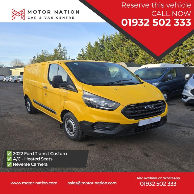 2022 Ford Transit Custom 2.0 340 EcoBlue Leader Panel Van 5dr Diesel Manual L1 H1 Euro 6 (s/s) (1...