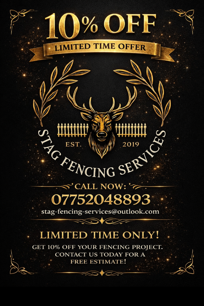 Garden Fencing Supply & Installation | Fast & Affordable