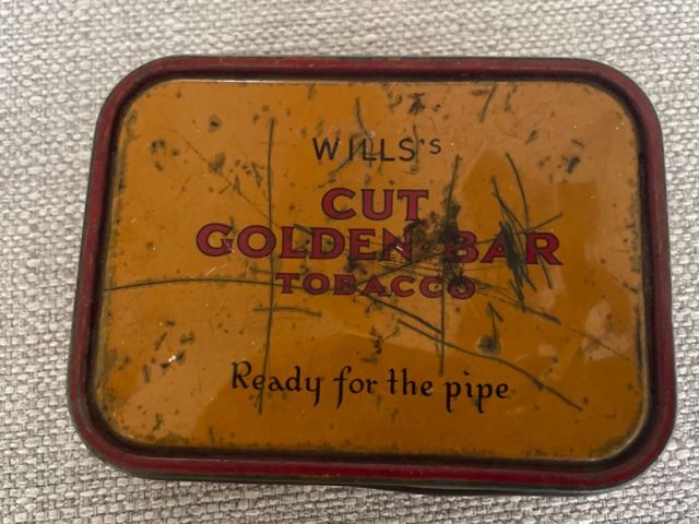 Vintage ~ Empty Wills Cut Golden Bar Collectable Tobacco Tin -Ready for the  Pipe | in Guildford, Surrey