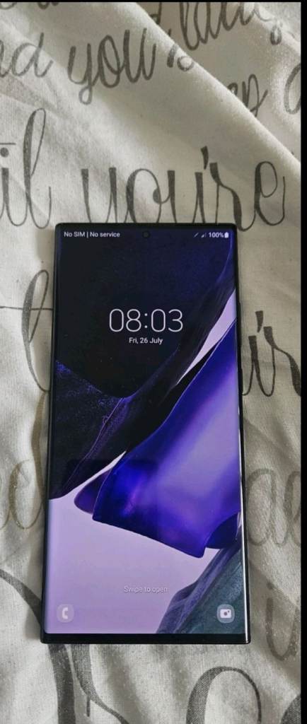 Samsung Galaxy Note 20 Ultra, 256GB, Unlocked, Very Good Condition 