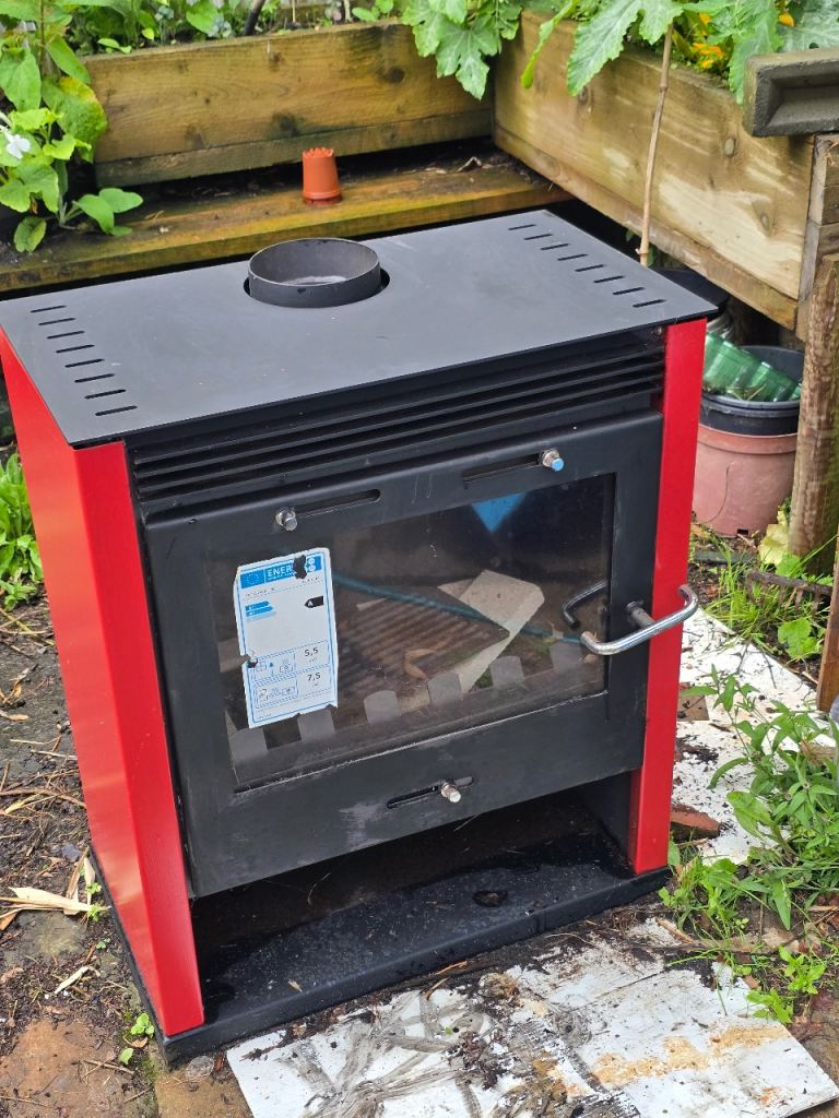 Victoria Stoves- Rubin B* Wood Burner with back boiler