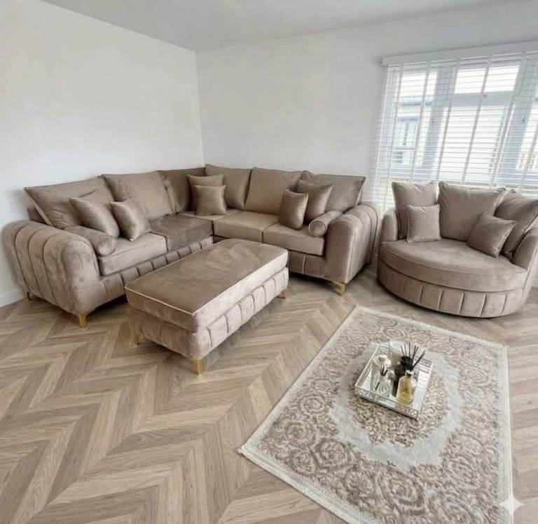 Order Now Lilly Comfy Design Sofas | Corner & 3+2 Seater Couch | Next Day Delivery 