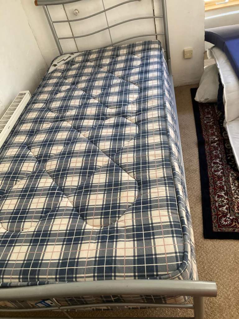 FREE single bed frame and mattress 
