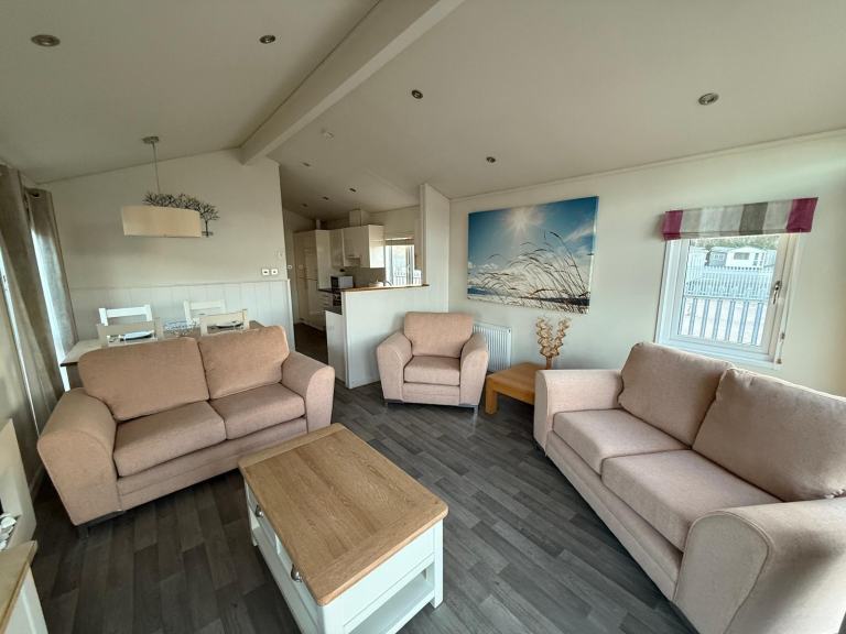 Resi Spec 2 Bed Static Caravan - DG, CH, Wood Exterior, Bath - Offsite, Own Land