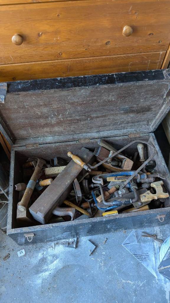 Title: Massive Vintage Carpenter's Hand Tool Collection - Record, Stanley, MarplesDescription: