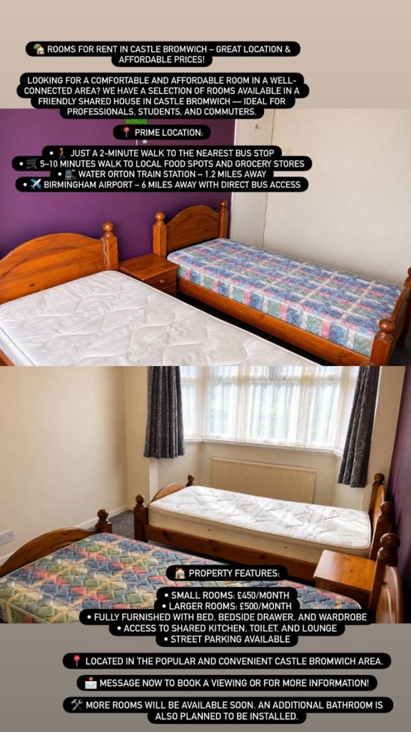 Double Room for Rent 