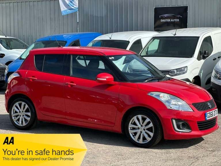 2016 Suzuki Swift 1.2 Dualjet SZ4 Euro 6 (s/s) 5dr HATCHBACK Petrol Manual