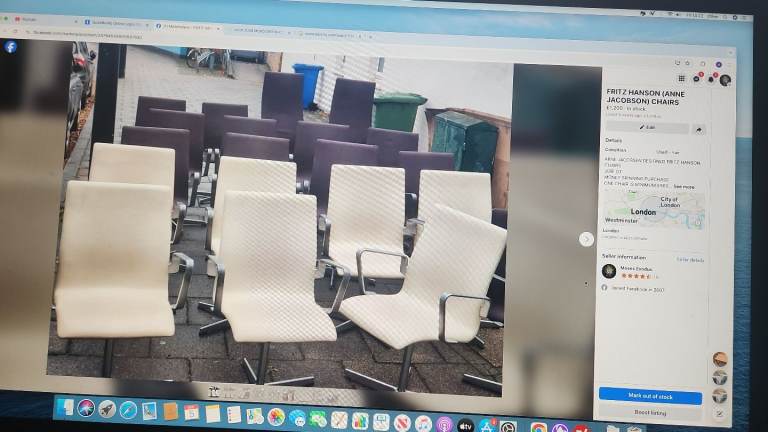 FRITZ HANSON DANISH CHAIRS