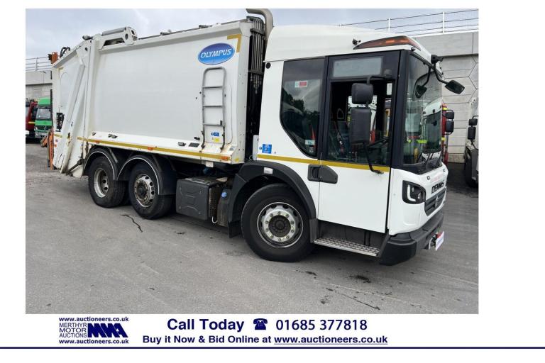 2014 Dennis Elite 6X2 22TON MID LIFT OLYMPUS BODY REFUSE C/W BIN LIFT. ---------------------- NA ...