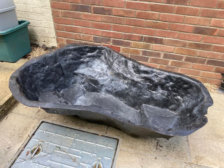 Plastic fish pond