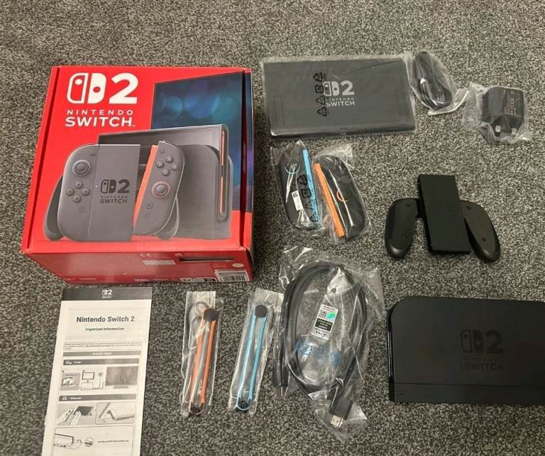 Nintendo Switch 2 Console – Boxed, As Good As New