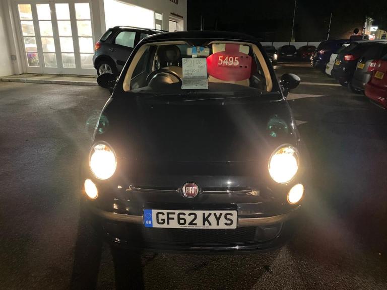 2012 Fiat 500 1.2 Lounge 3dr [Start Stop] HATCHBACK Petrol Manual