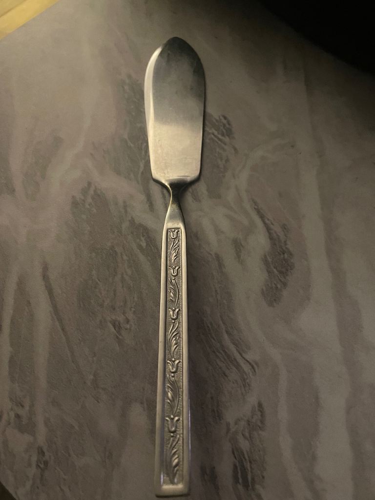   INOX Magefesa stainless steel cake slice with beautiful design 