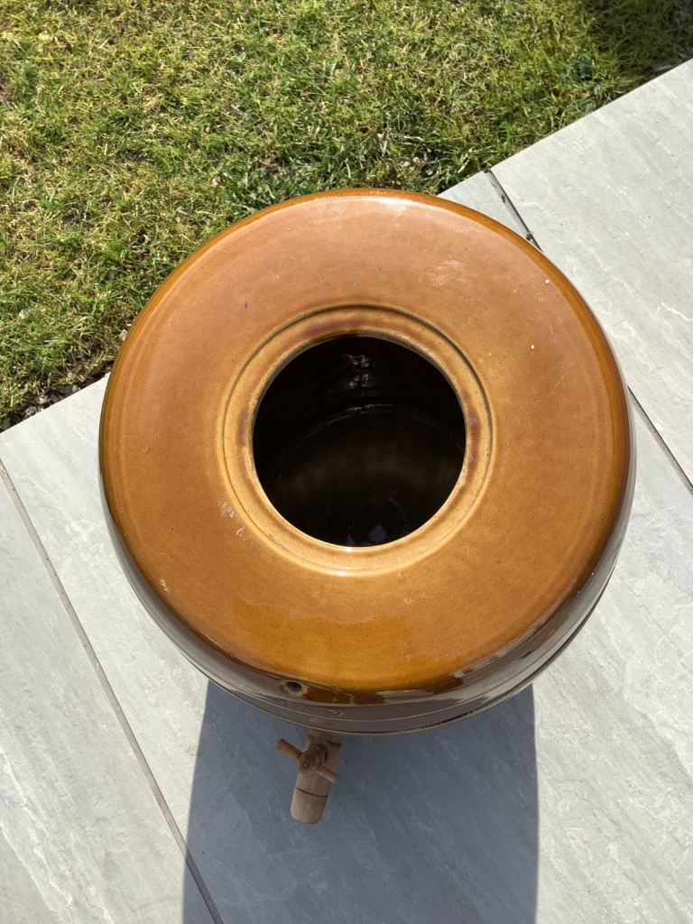 Stone Glazed Ale Barrel 