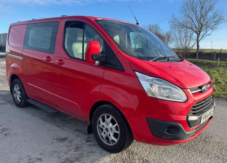 Ford transit custom limited crew van 