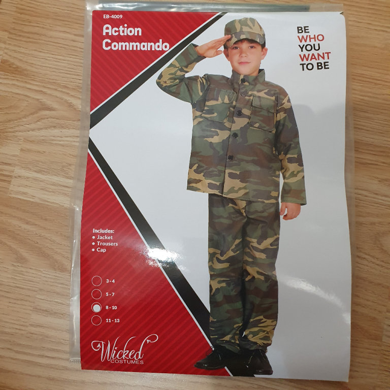 Action commando siut for Boy