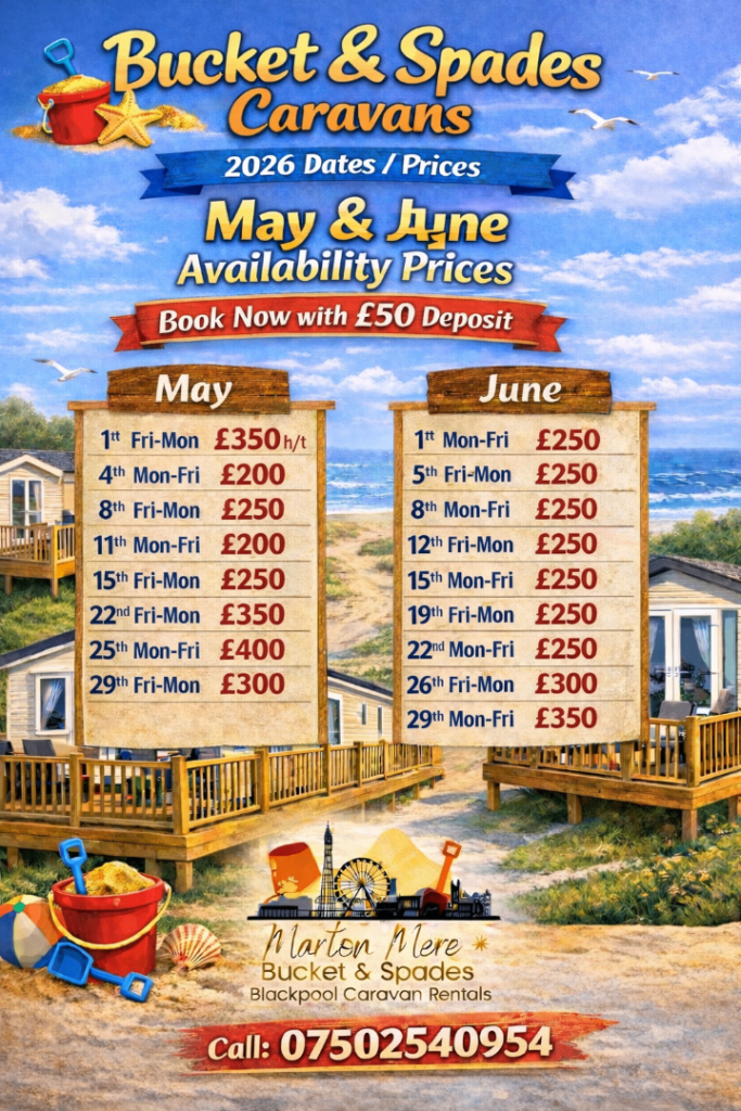 Marton mere all dates available 