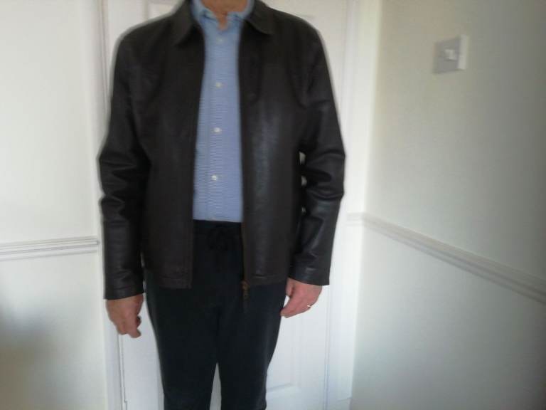 Mens leather jacket