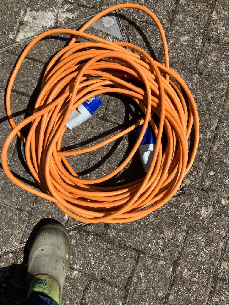 25m Caravan/motorhome extension cable 