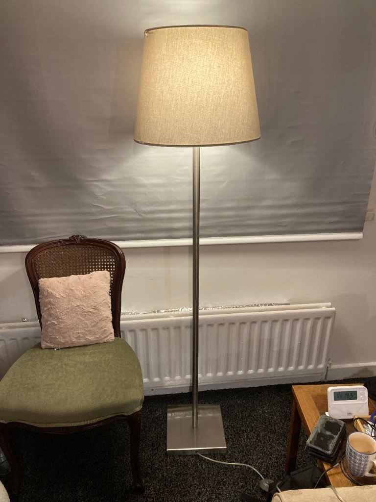 Chrome standard lamps 