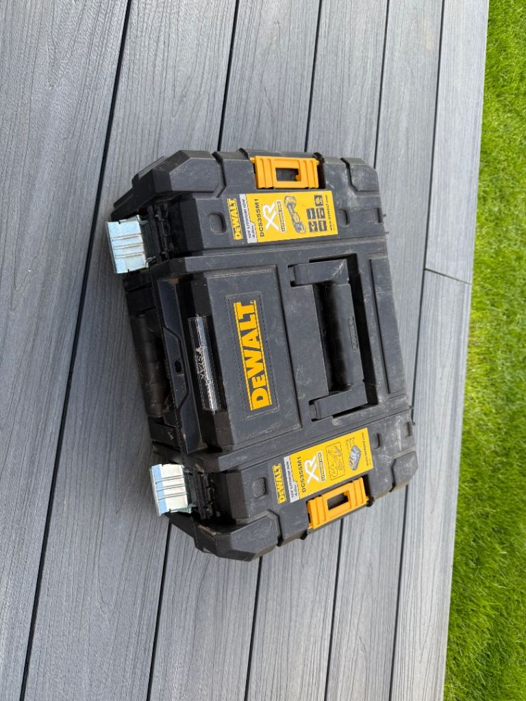 Dewalt DCS355M1 Multitool Box and Foam Inlet 