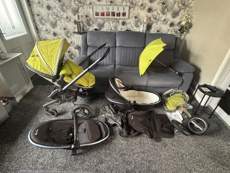 Massive silver cross surf pram bundle bargain 