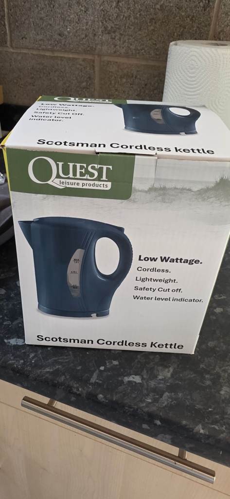 Camping low wattage electric kettle