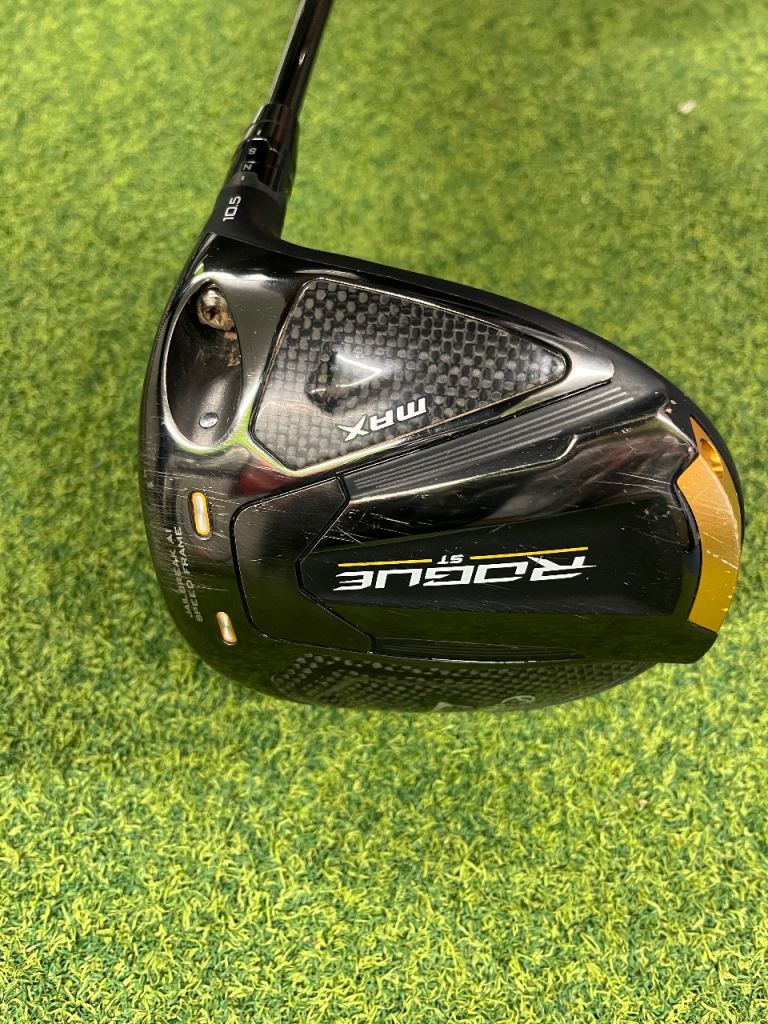 CALLAWAY ROGUE ST MAX DRIVER 10.5’ LOFT REG FLEX. GOOD CONDITION