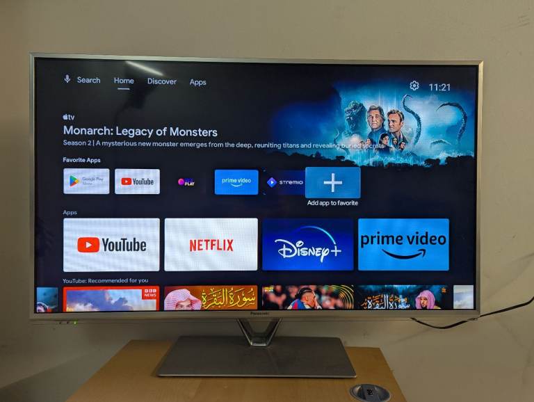 42" inch Panasonic TX-L42ET60B Smart VIERA Full HD LED 3D TV