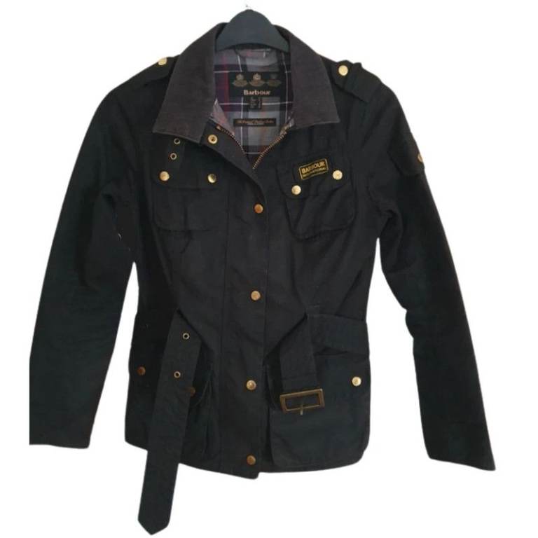 Womens Barbour Wax Jacket. Size 10 UK .