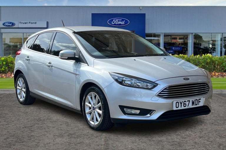 2017 Ford Focus 1.0 EcoBoost 125 Titanium 5dr Auto HATCHBACK PETROL Semi Automatic