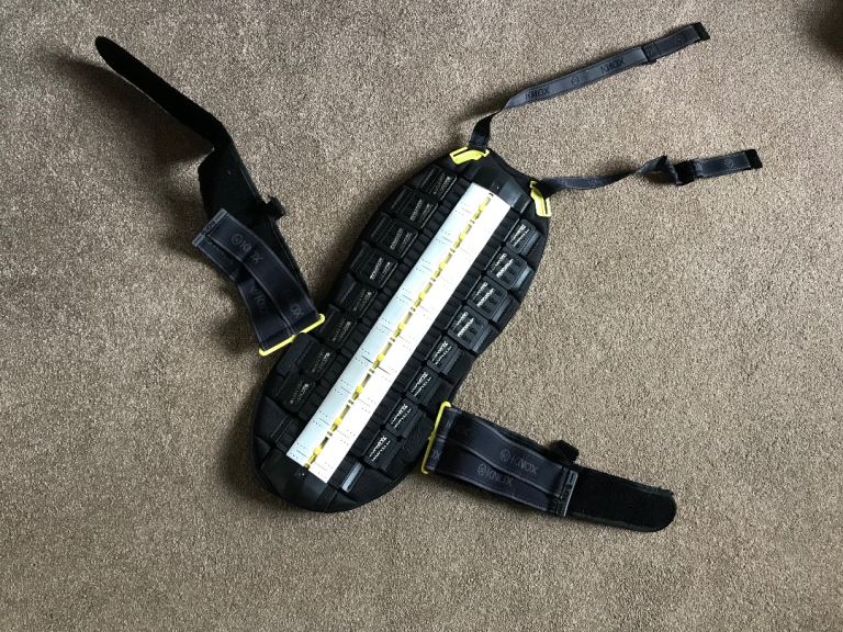 Motorcycle racing back protector