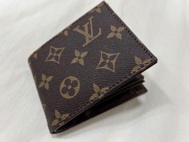 New Mens Louis Vuitton Leather Wallet Brown