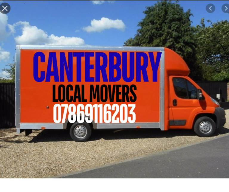 MAN AND VAN CANTERBURY - CANTERBURY REMOVALS - REMOVALS COMPANY NEAR ME CANTERBURY - 7.5 TONNE