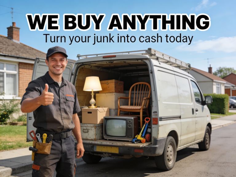 WE BUY ANYTHING – CASH TODAY – CLEAR YOUR JUNK!