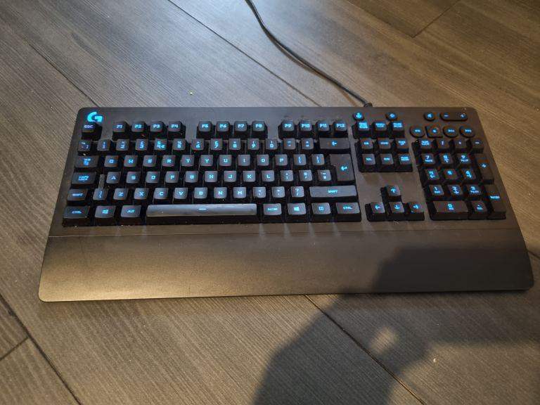 Logitech RGB G213 Prodigy Gaming Keyboard for pc desktop computer laptop console
