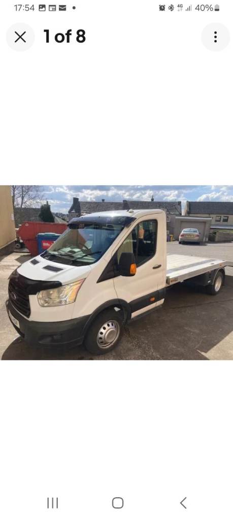 Ford transit mk8 recovery truck 