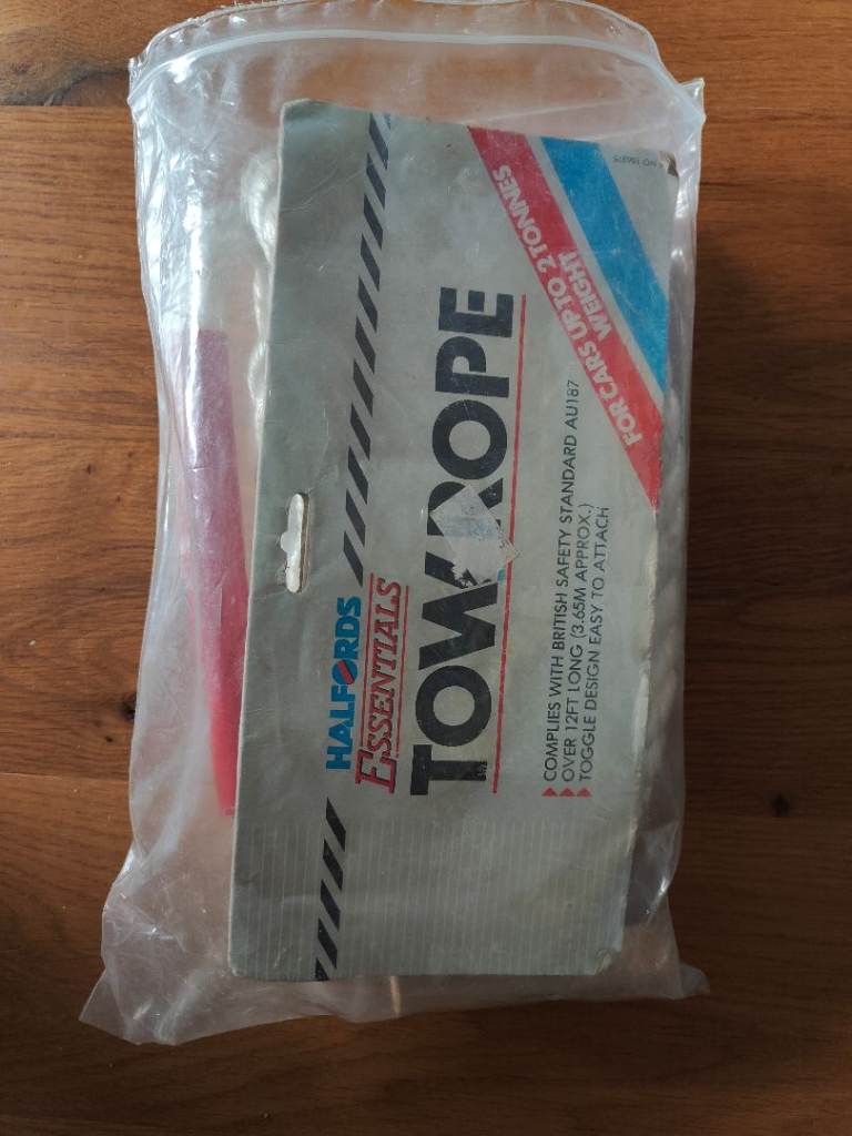Halfords Car Tow Rope