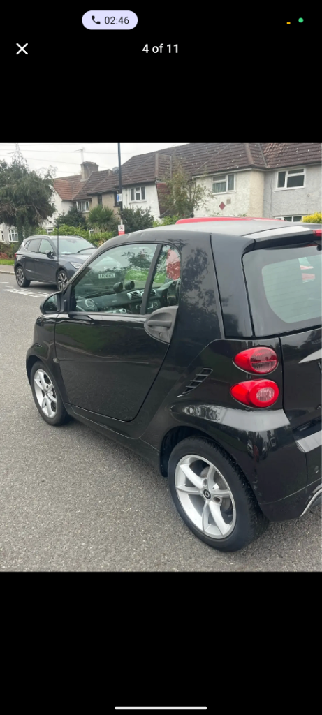 Smart, FORTWO COUPE, Coupe, 2012, Semi-Auto, 999 (cc), 2 doors
