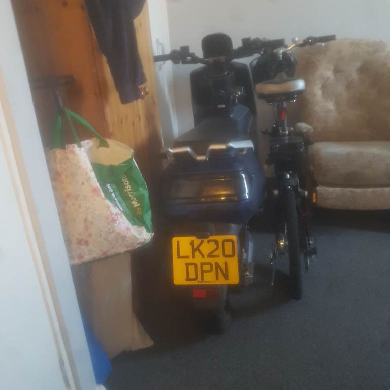 Eletric moped twin battery 
