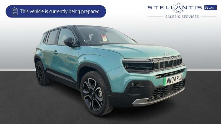 2024 Jeep Avenger 54kWh Summit SUV 5dr Electric Auto (156 ps) SUV Electric Automatic