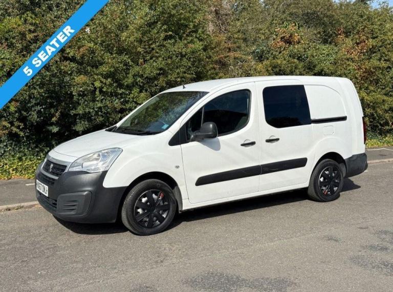 2017 67 PEUGEOT PARTNER 1.6 BLUEHDI 100BHP 744 EURO 6 L2 H1 5 SEATER CREW/ KOMBI