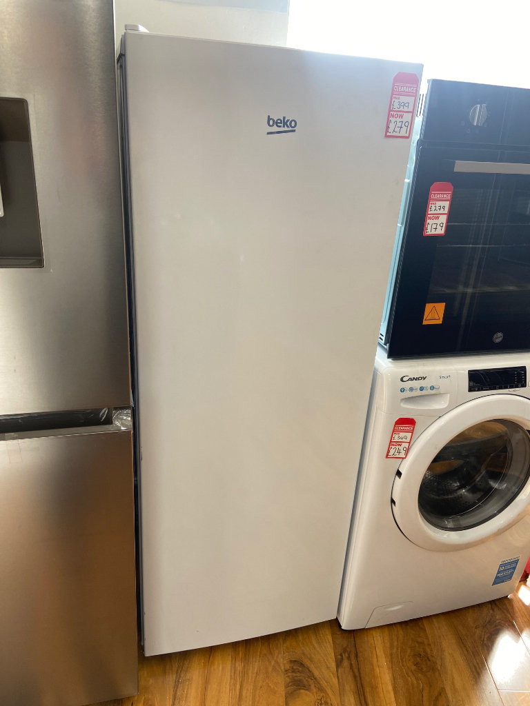 😃New😃RRP £399!! Beko 55cm Tall Freezer - Larder - White 