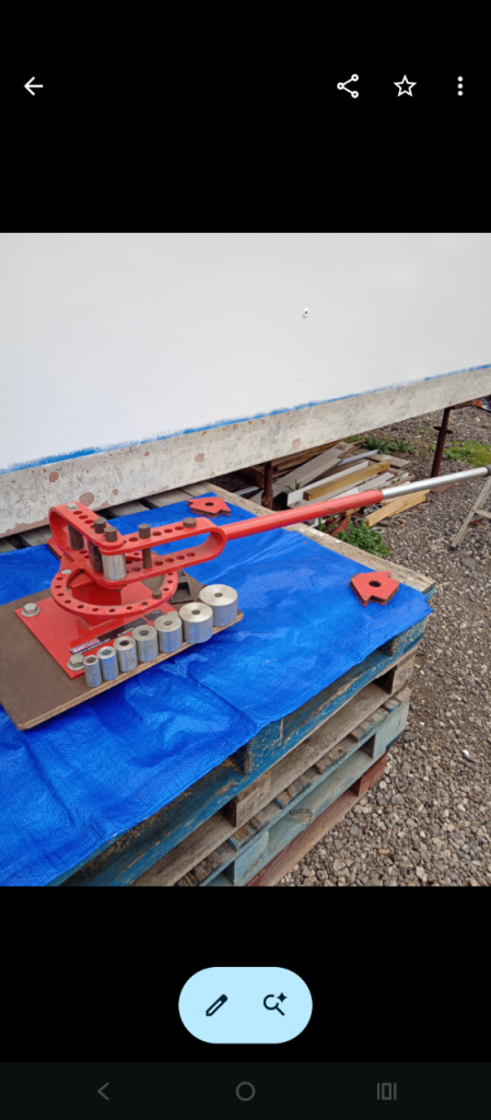 Sealey metal bender 