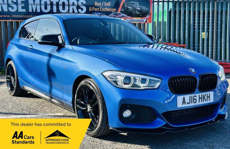 2016 BMW 1 Series 120i M Sport 3dr HATCHBACK PETROL Manual