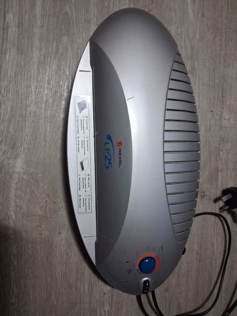 Rexel LP25 laminator can be used for hot foiling