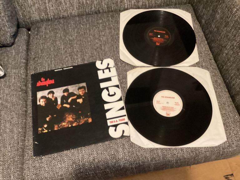 The Stranglers Singles Double LP record