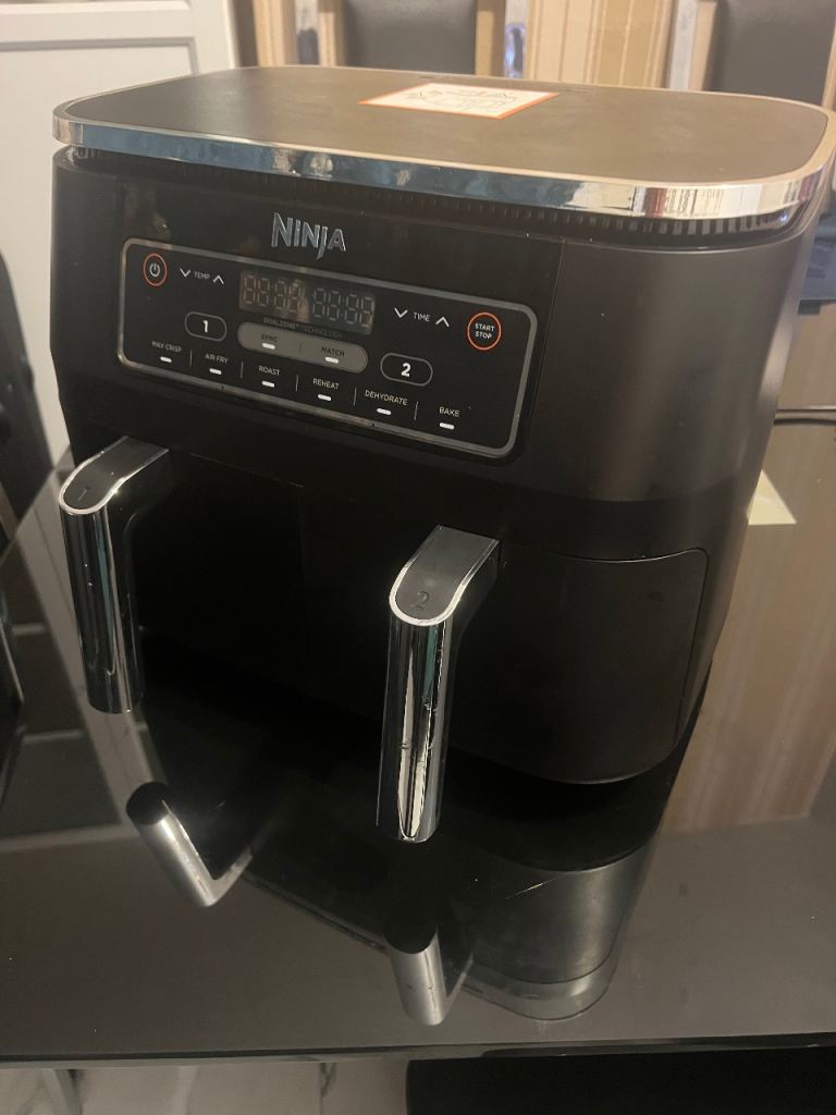 image for Ninja dual basket air fryer A300UK