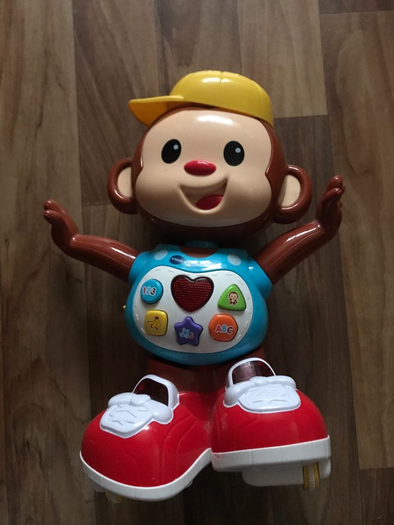 Preschool Children's VTech Chase Me Casey monkey Interactive Learning Toy