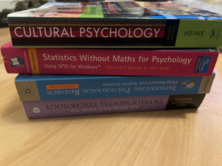 Psychology Textbooks Bundle - Good Condition